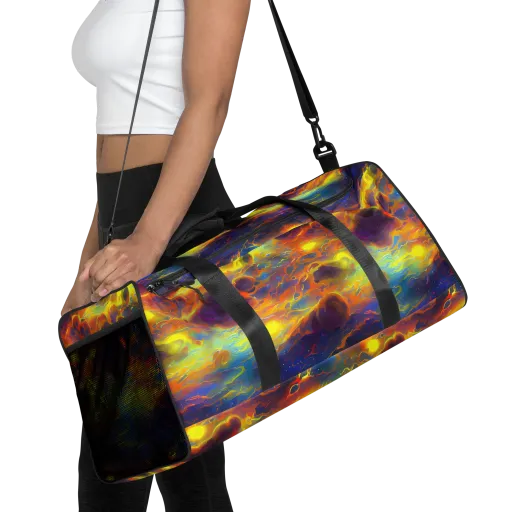 Averin's Nebula on a Duffle Bag