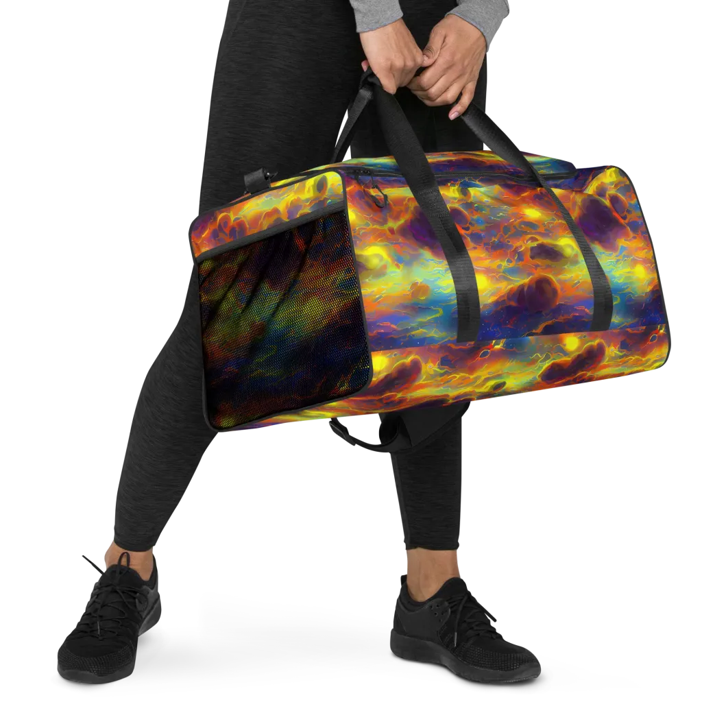 Averin's Nebula on Duffle Bag — Right Front
