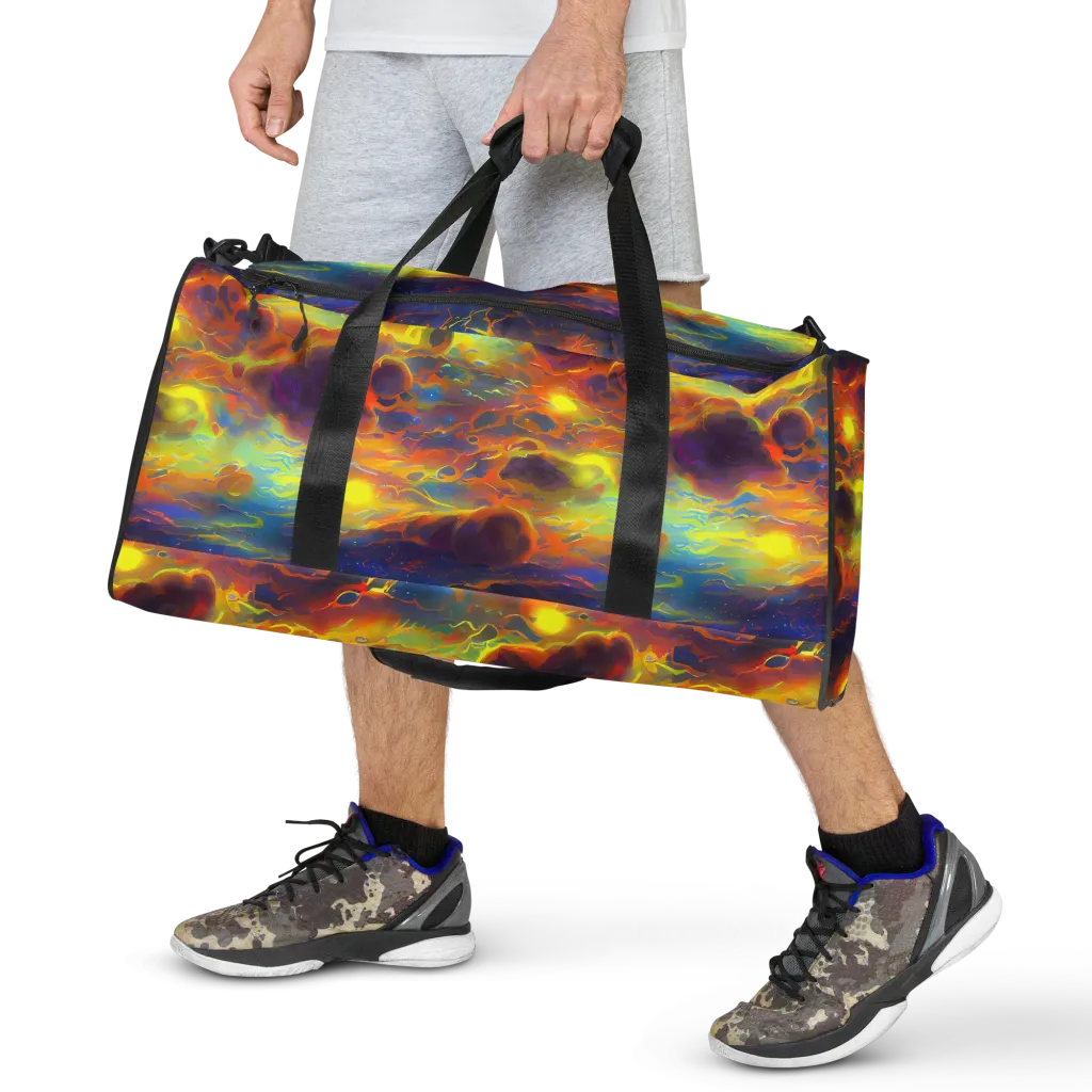 Averin's Nebula on Duffle Bag — Front