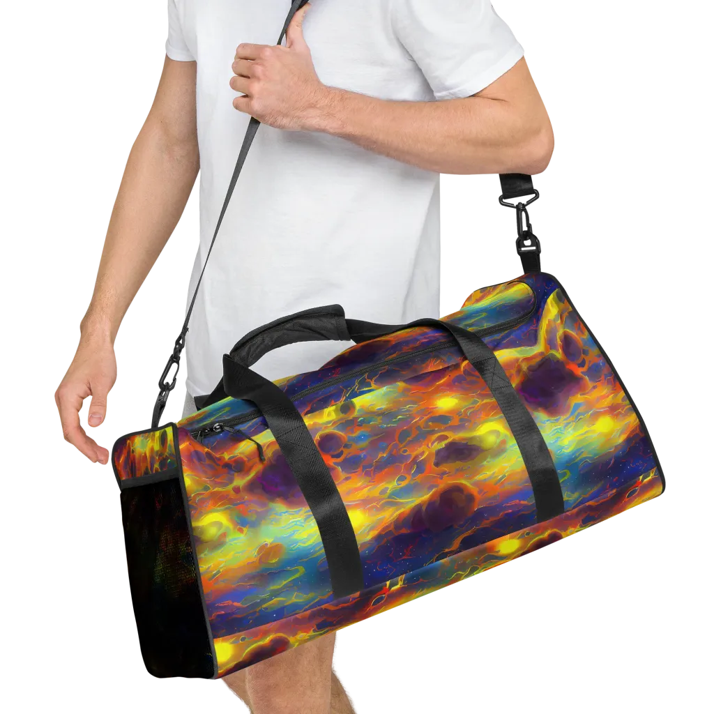 Averin's Nebula on Duffle Bag — Right Front