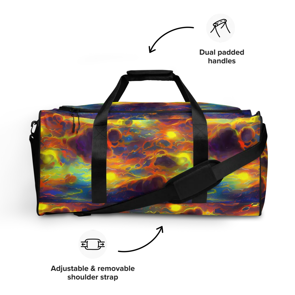 Averin's Nebula on Duffle Bag — Front