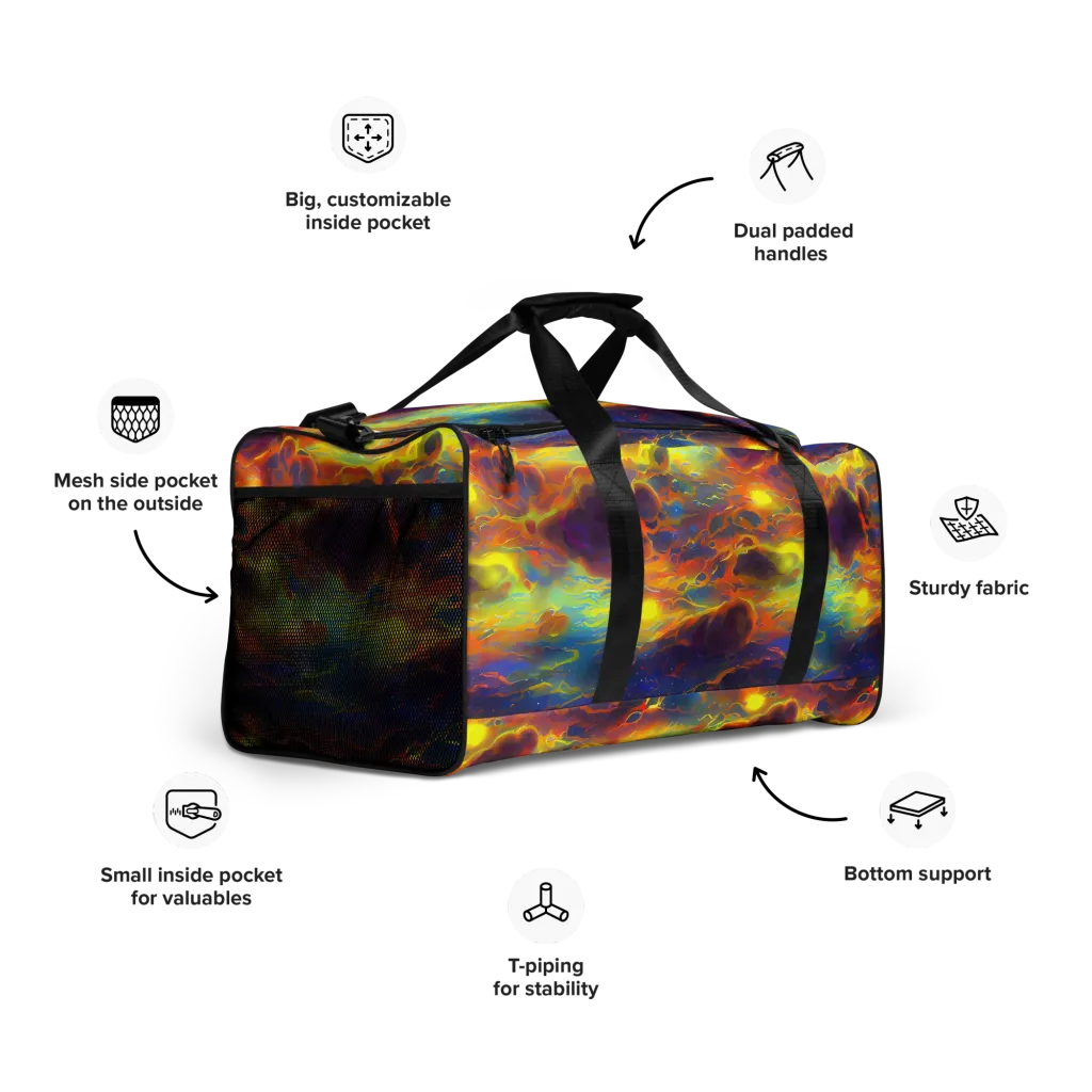 Averin's Nebula on Duffle Bag — Right Front