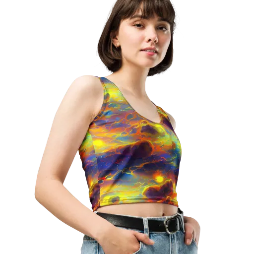 Averin's Nebula on a Crop Top