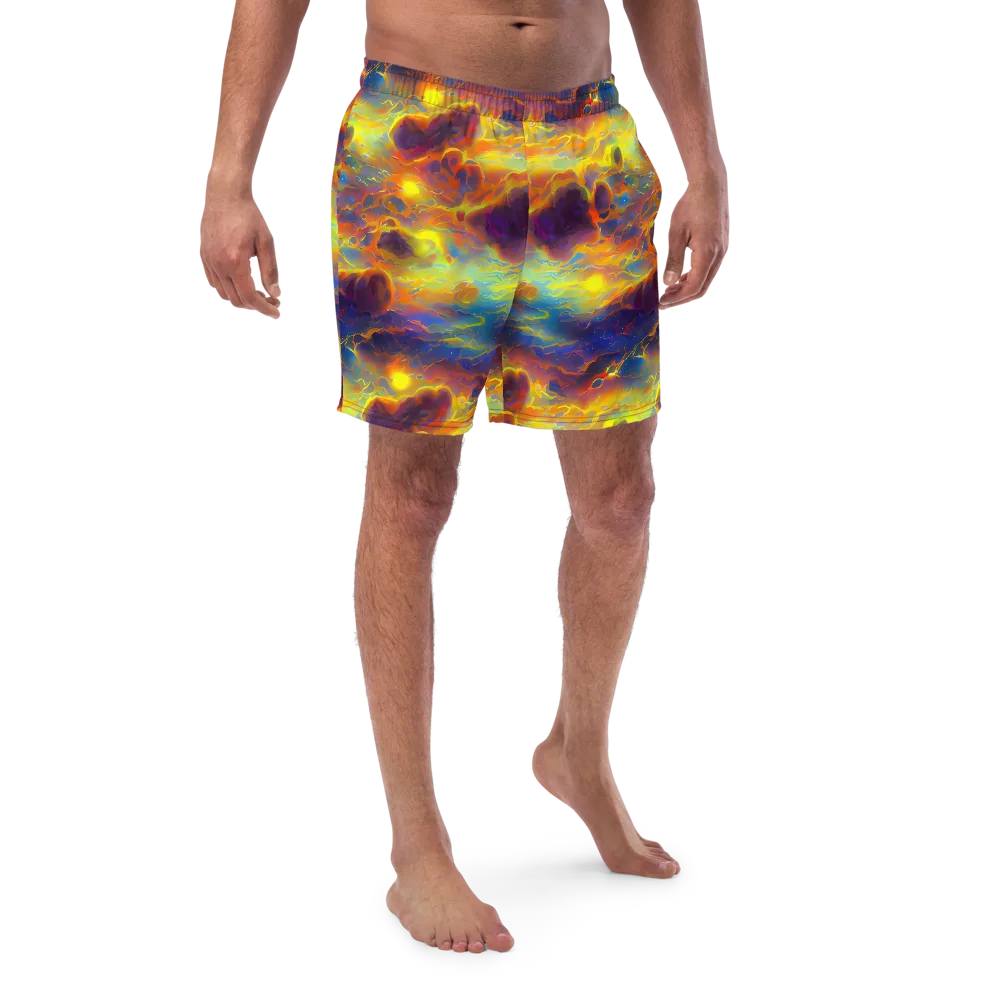 Averin's Nebula on Swim Trunks — Front