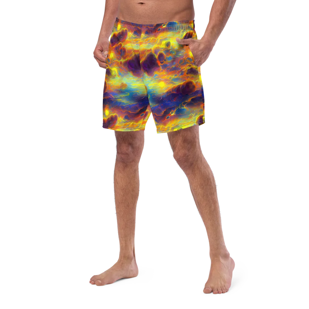 Averin's Nebula on Swim Trunks — Left Front