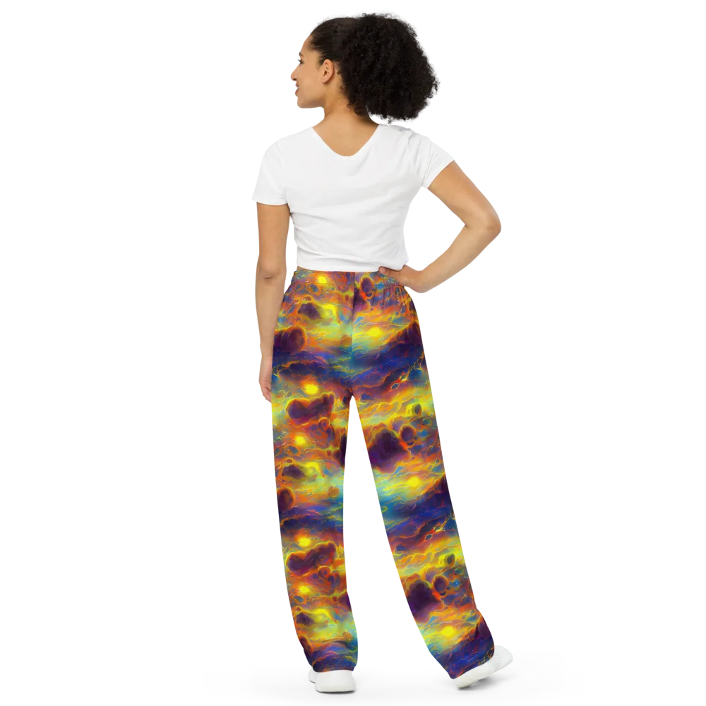 Averin's Nebula on Wide-Leg Pants — Back