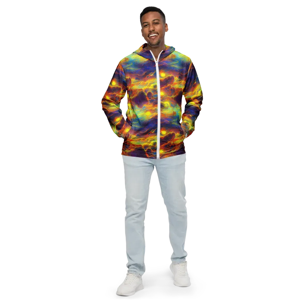 Averin's Nebula on Men's Windbreaker — Front