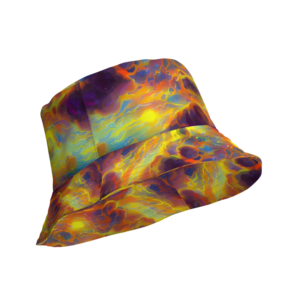 Averin's Nebula on Reversible Bucket Hat — Product details Outside