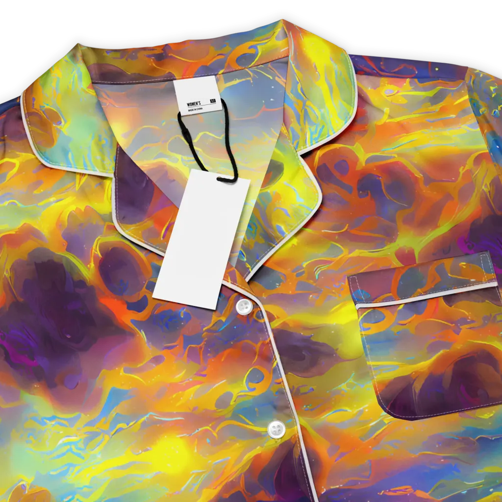 Averin's Nebula on Women's Short Sleeve Pajama Top — Product details