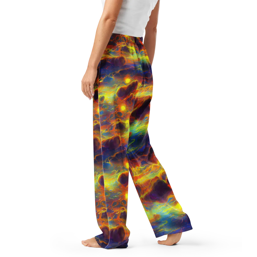 Averin's Nebula on Women's Pajama Pants — Left