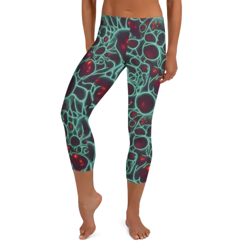 Kerstens Circuit on a Capri Leggings