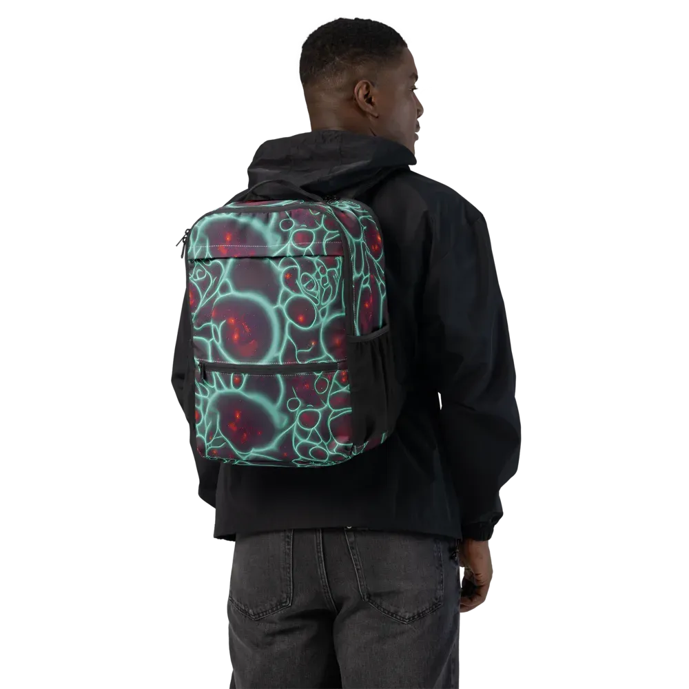 Kerstens Circuit on Utility Backpack — Back