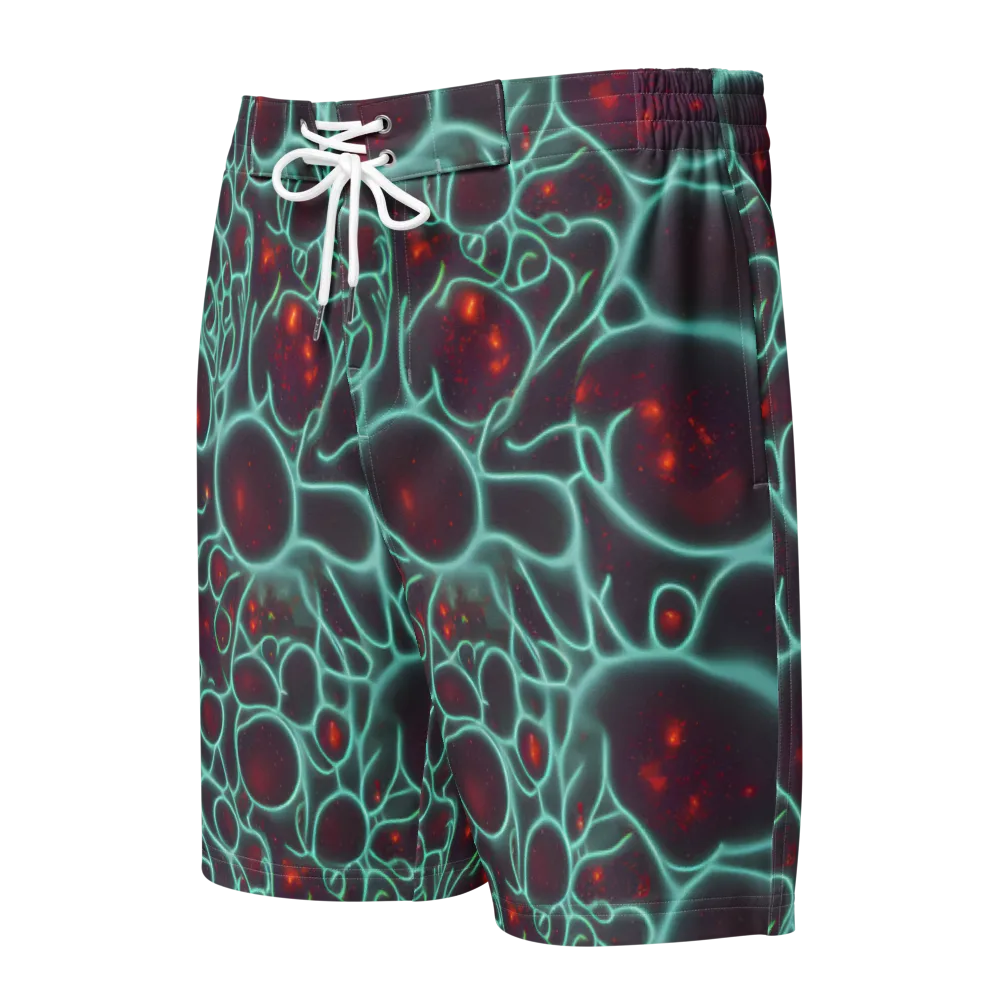 Kerstens Circuit on Men's Board Shorts — Front