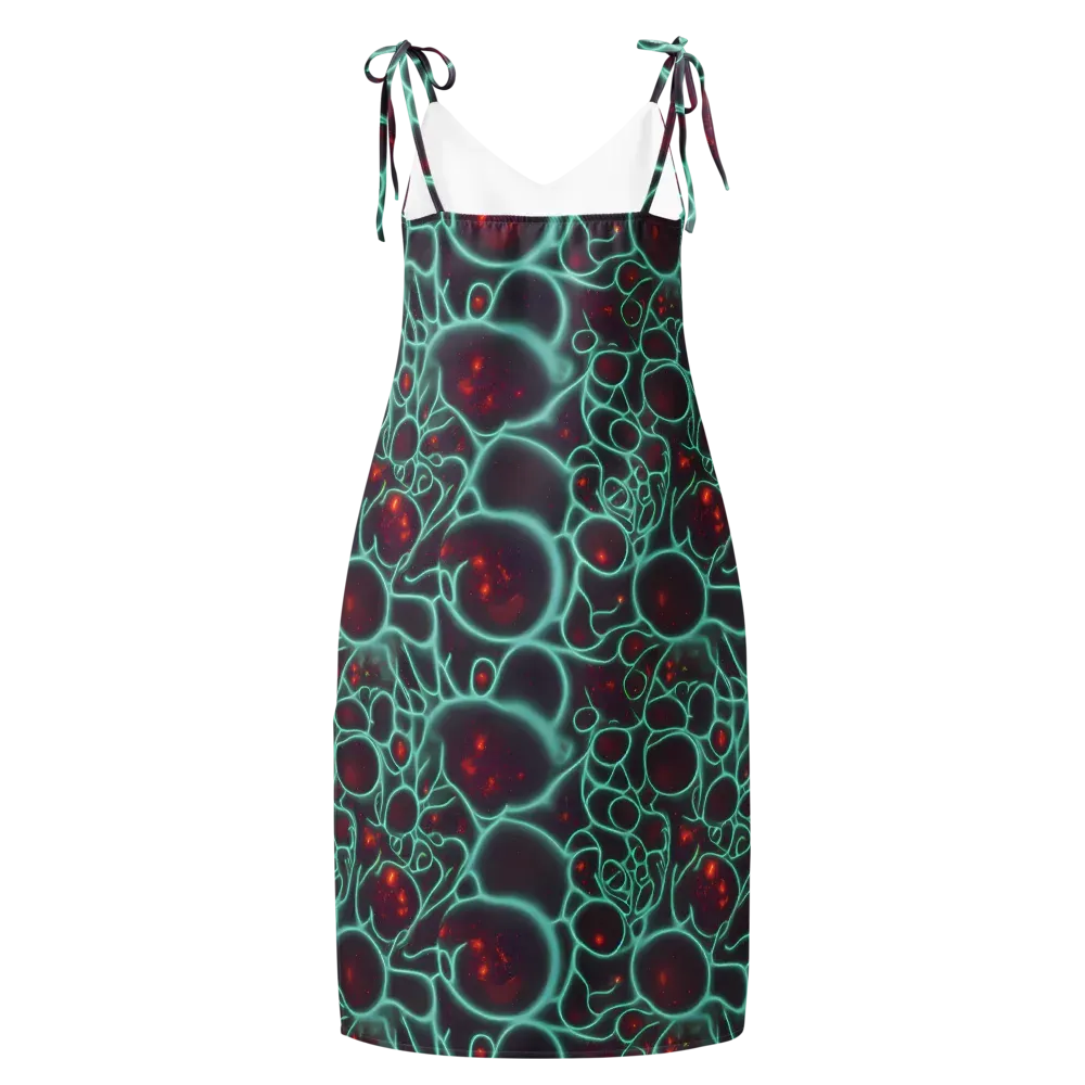 Kerstens Circuit on Slip Dress — Back