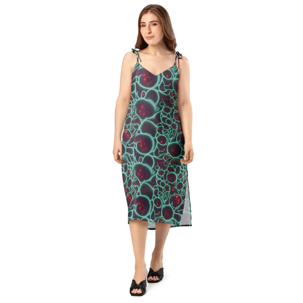 Kerstens Circuit on Slip Dress — Front