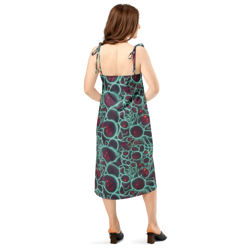 Kerstens Circuit on Slip Dress — Back