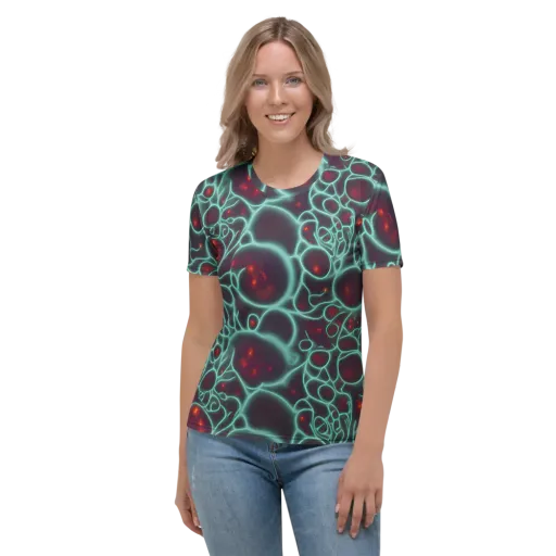 Kerstens Circuit on a Women's Crew Neck T-Shirt