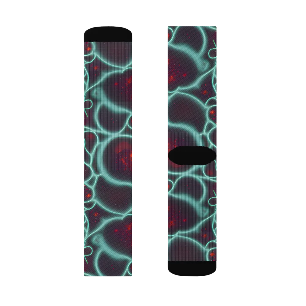 Kerstens Circuit on Socks — Left Sock