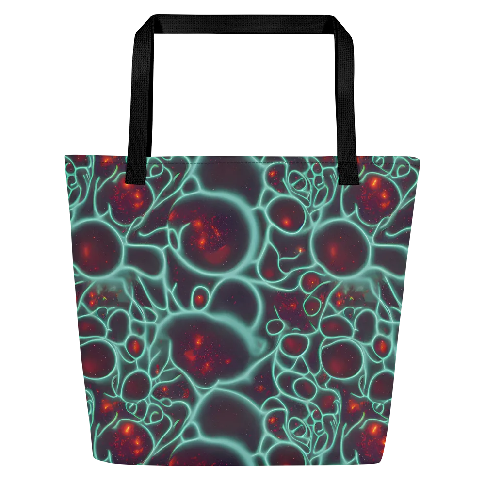 Kerstens Circuit on Large Tote Bag W/ Pocket — Front