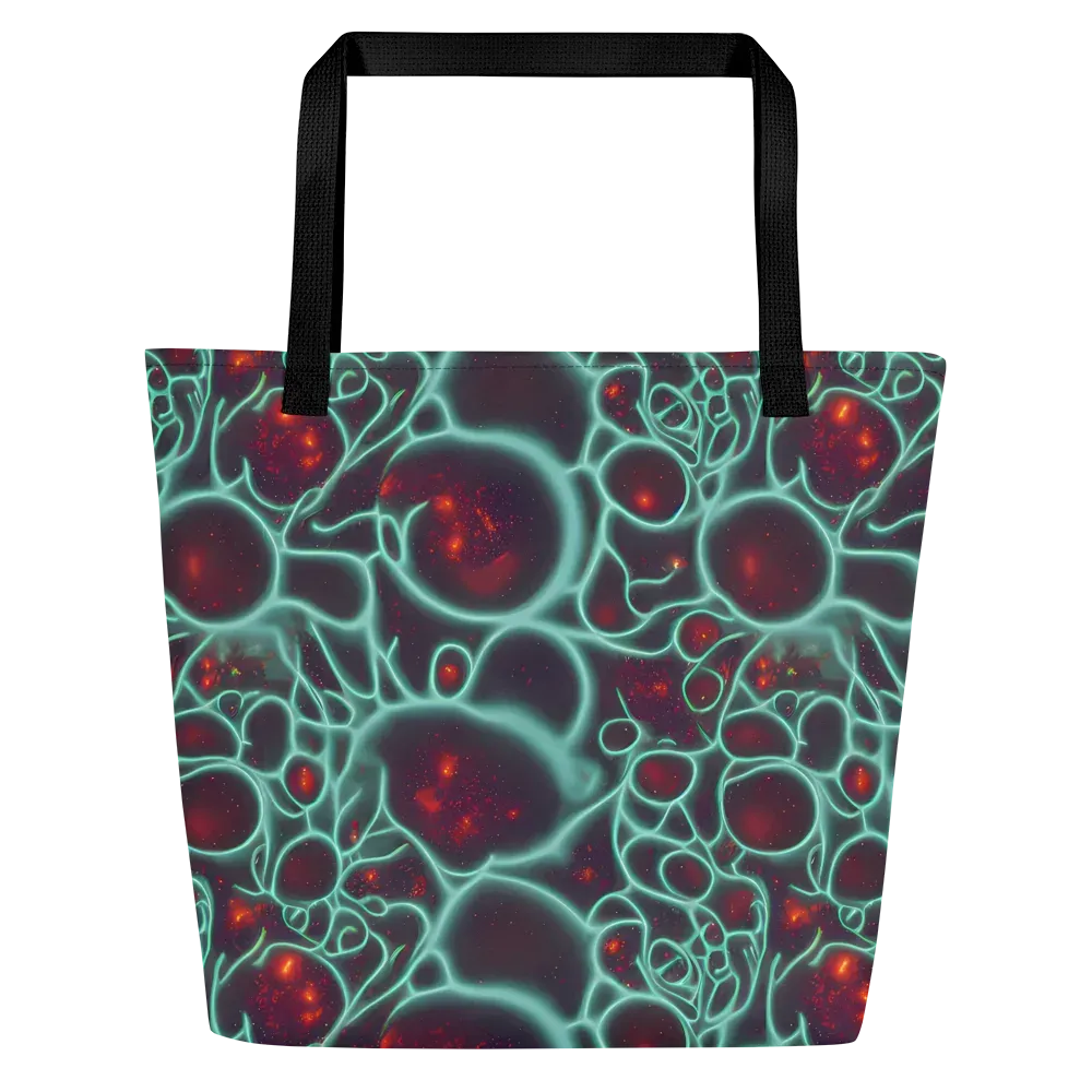 Kerstens Circuit on Large Tote Bag W/ Pocket — Front