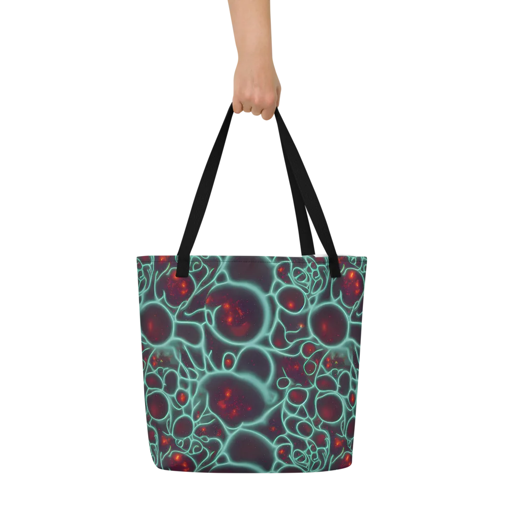 Kerstens Circuit on Large Tote Bag W/ Pocket — Front