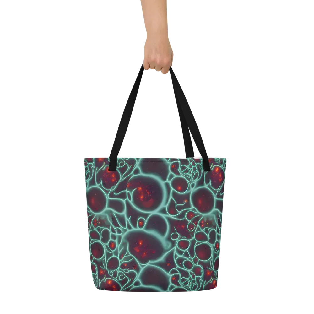 Kerstens Circuit on Large Tote Bag W/ Pocket — Front
