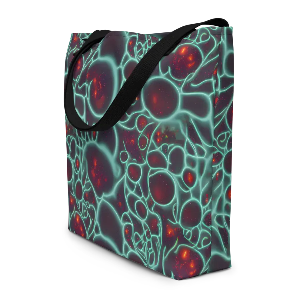 Kerstens Circuit on Large Tote Bag W/ Pocket — Front