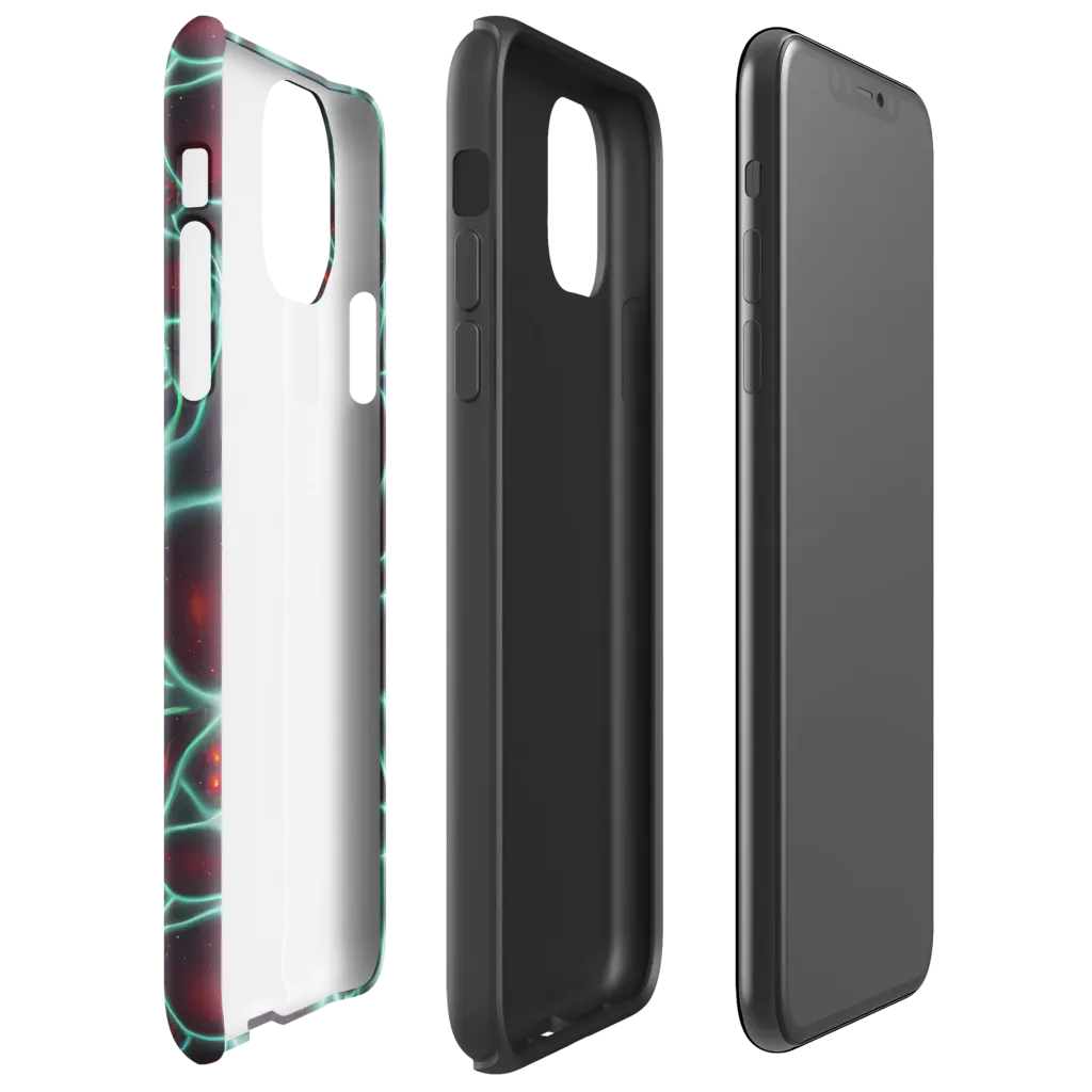 Kerstens Circuit on Tough Case for iPhone® — Right