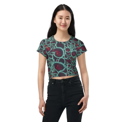 Kerstens Circuit on a Crop Tee