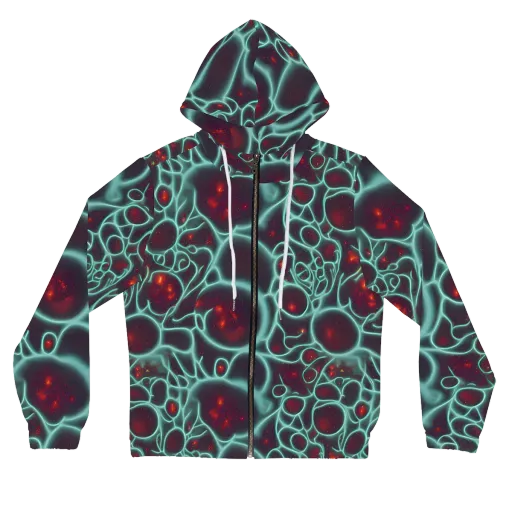 Kerstens Circuit on a Women's Full-Zip Hoodie