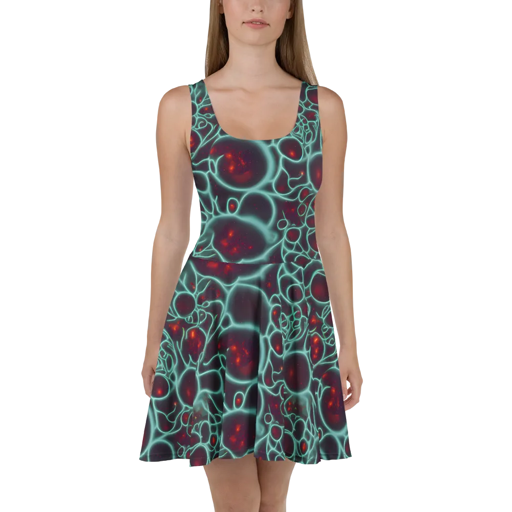 Kerstens Circuit on Skater Dress — Front