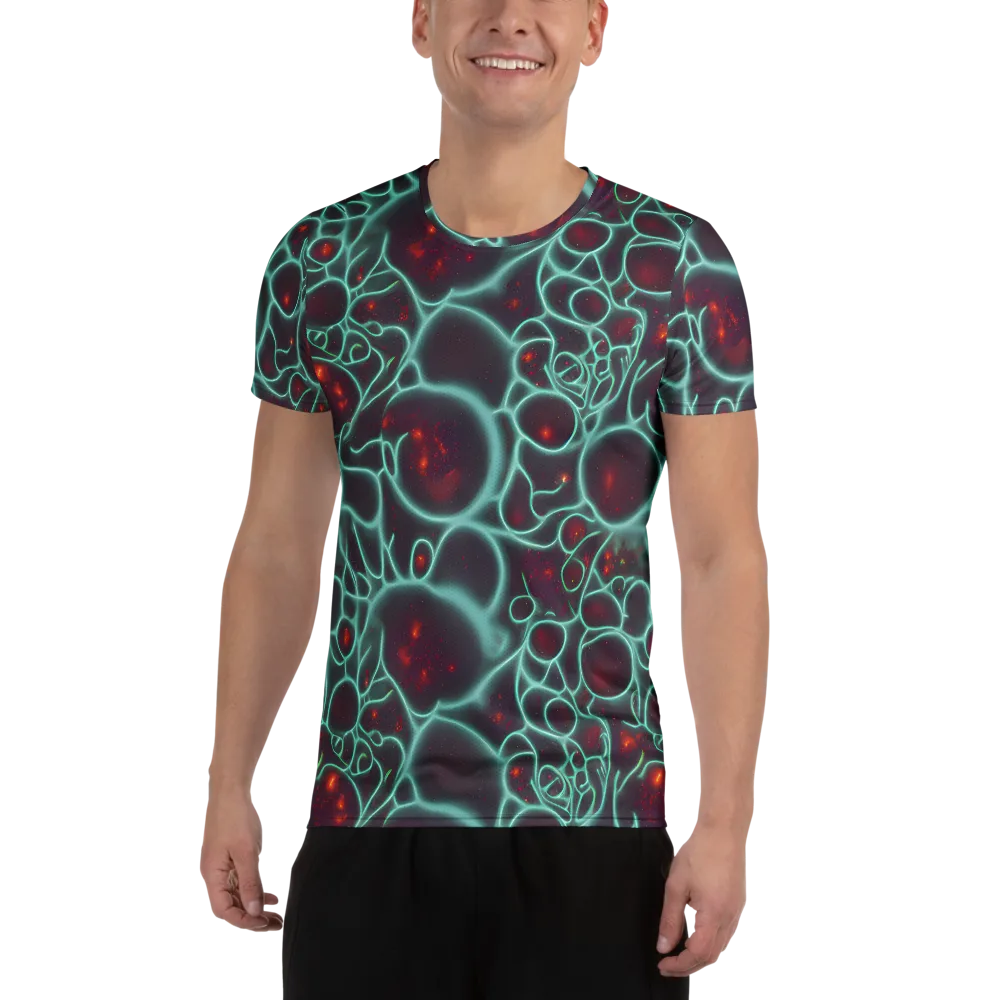 Kerstens Circuit on Men's Athletic T-Shirt — Front
