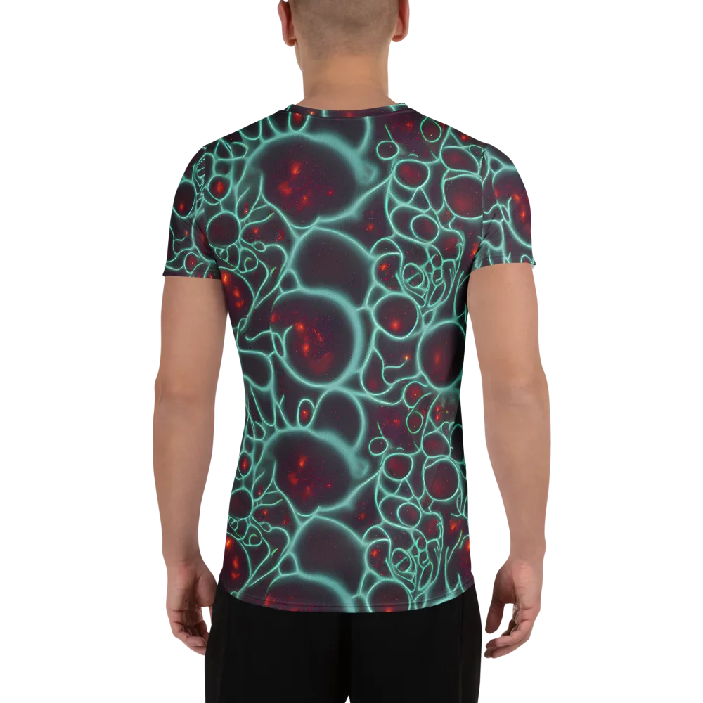 Kerstens Circuit on Men's Athletic T-Shirt — Back