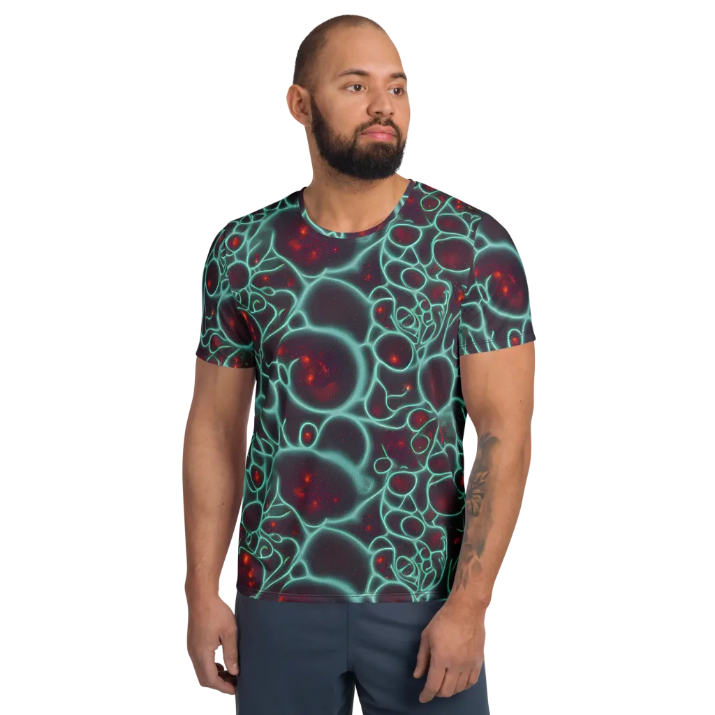 Kerstens Circuit on Men's Athletic T-Shirt — Front