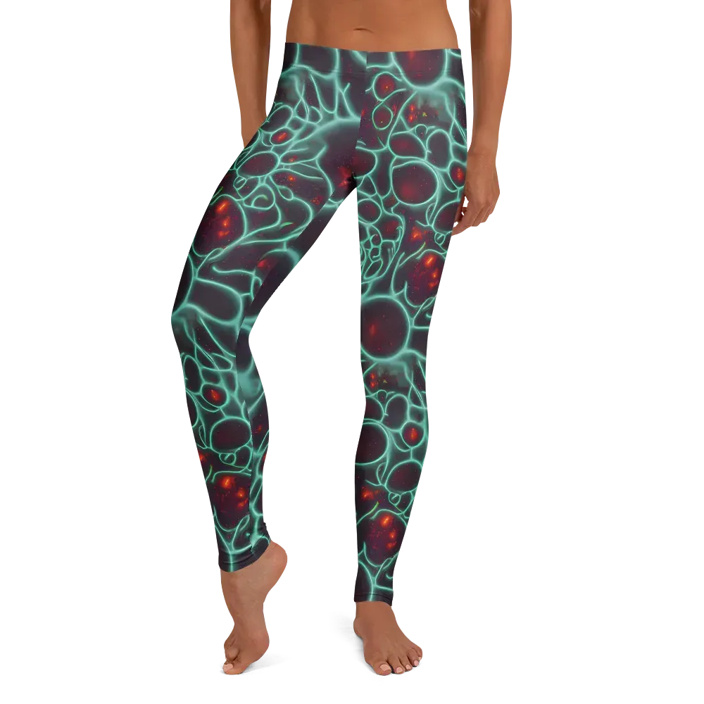 Kerstens Circuit on Leggings — Front