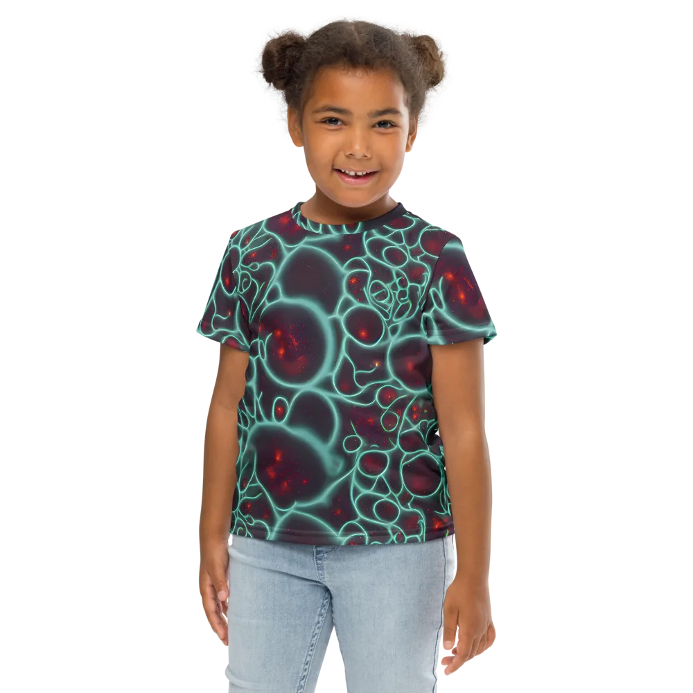 Kerstens Circuit on Kids Crew Neck T-Shirt — Front