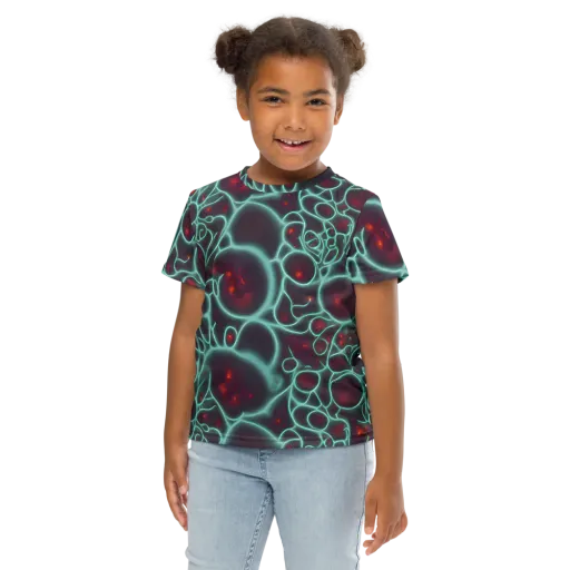 Kerstens Circuit on a Kids Crew Neck T-Shirt