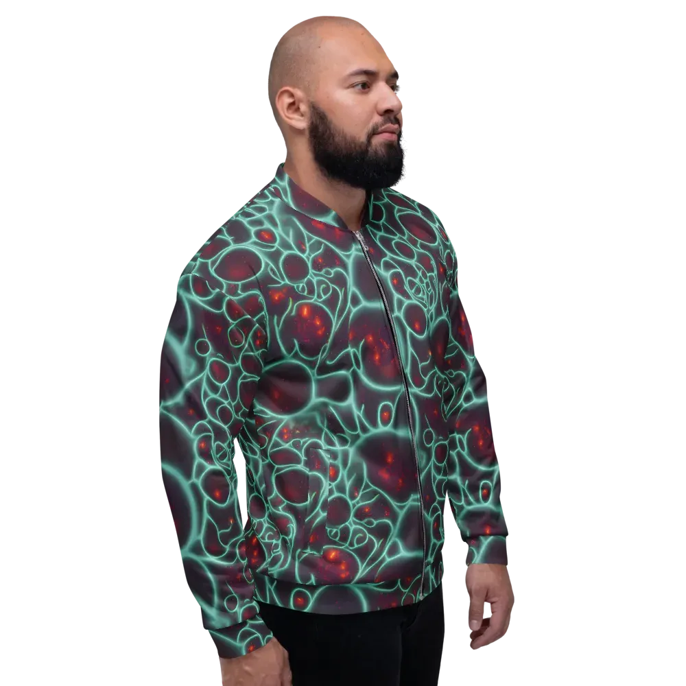 Kerstens Circuit on Bomber Jacket — Right