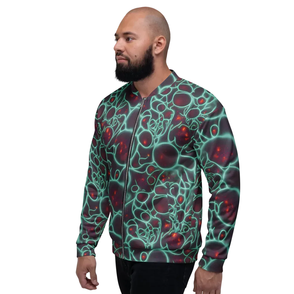 Kerstens Circuit on Bomber Jacket — Left