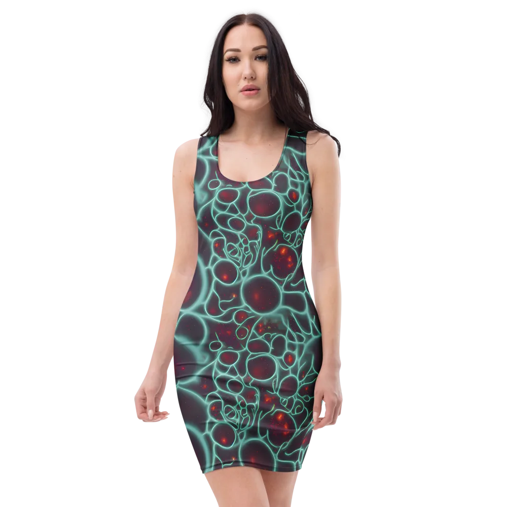 Kerstens Circuit on Bodycon Dress — Front
