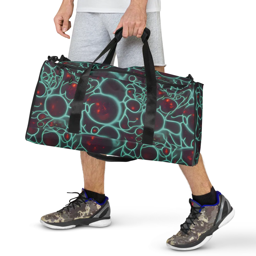 Kerstens Circuit on Duffle Bag — Front