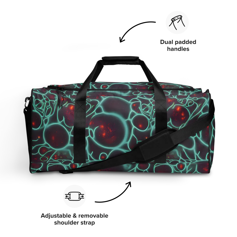 Kerstens Circuit on Duffle Bag — Front