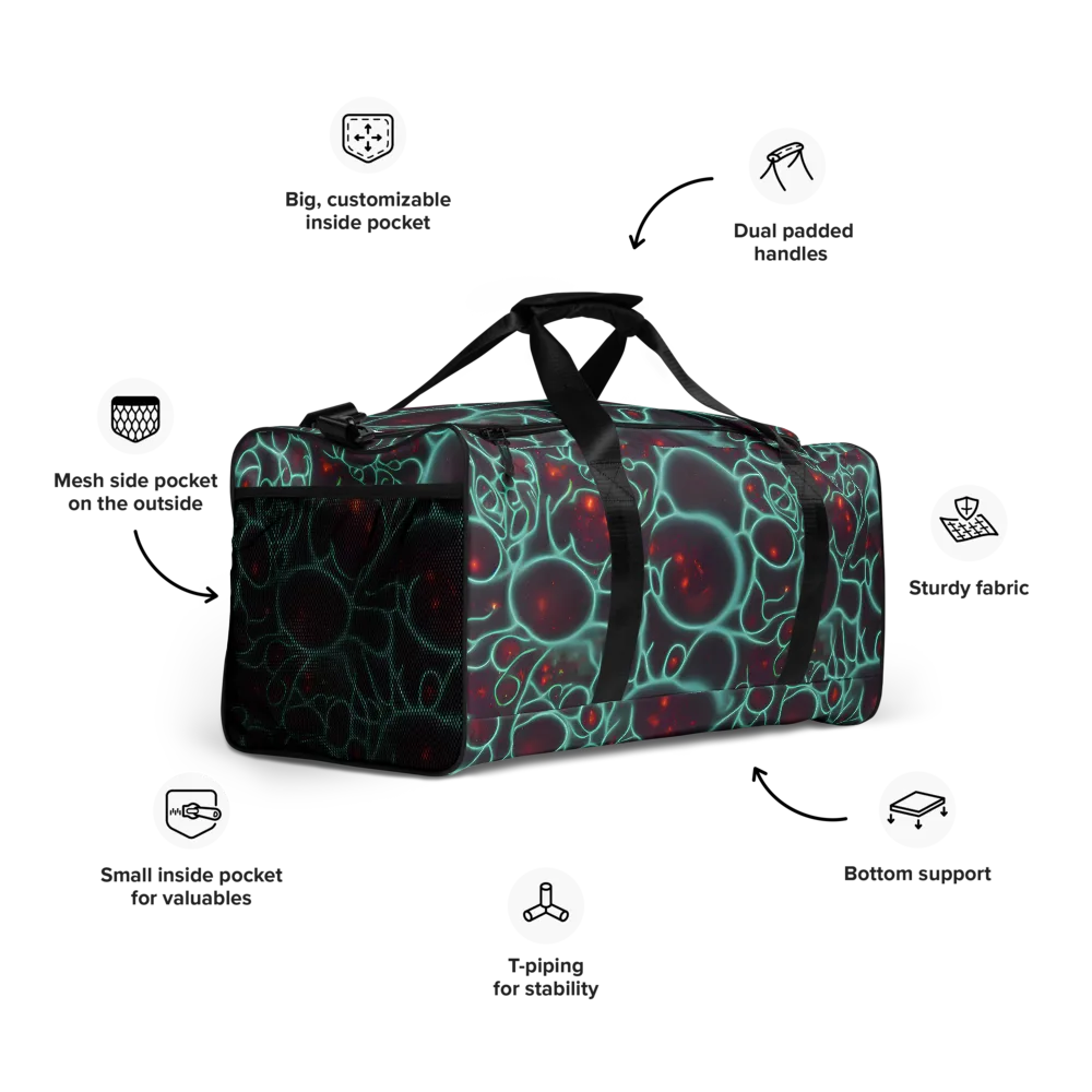 Kerstens Circuit on Duffle Bag — Right Front