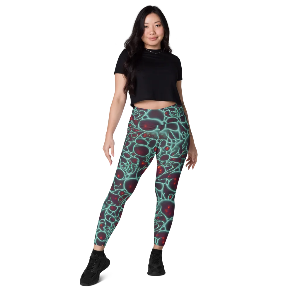 Kerstens Circuit on Leggings with Pockets — Front