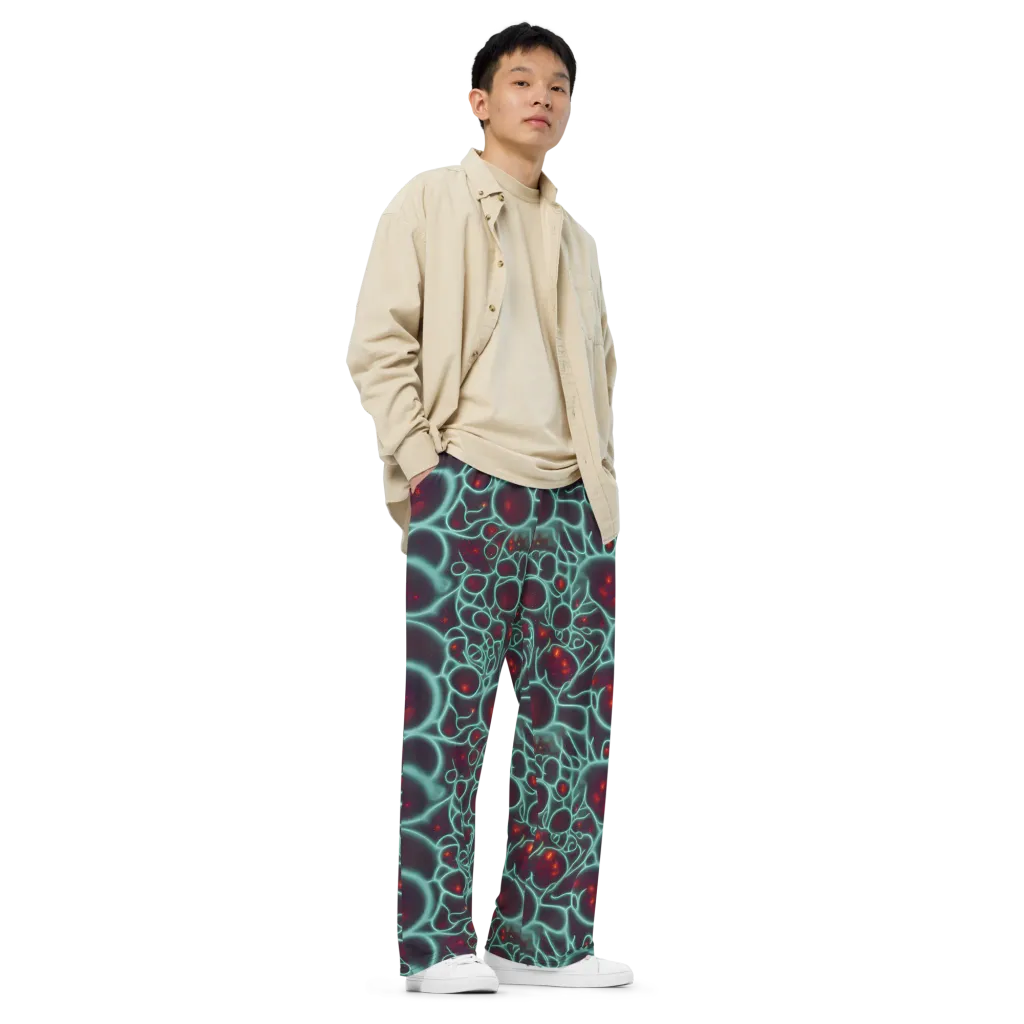Kerstens Circuit on Wide-Leg Pants — Right Front