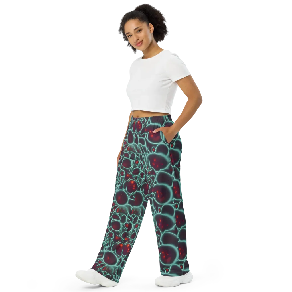 Kerstens Circuit on Wide-Leg Pants — Left Front