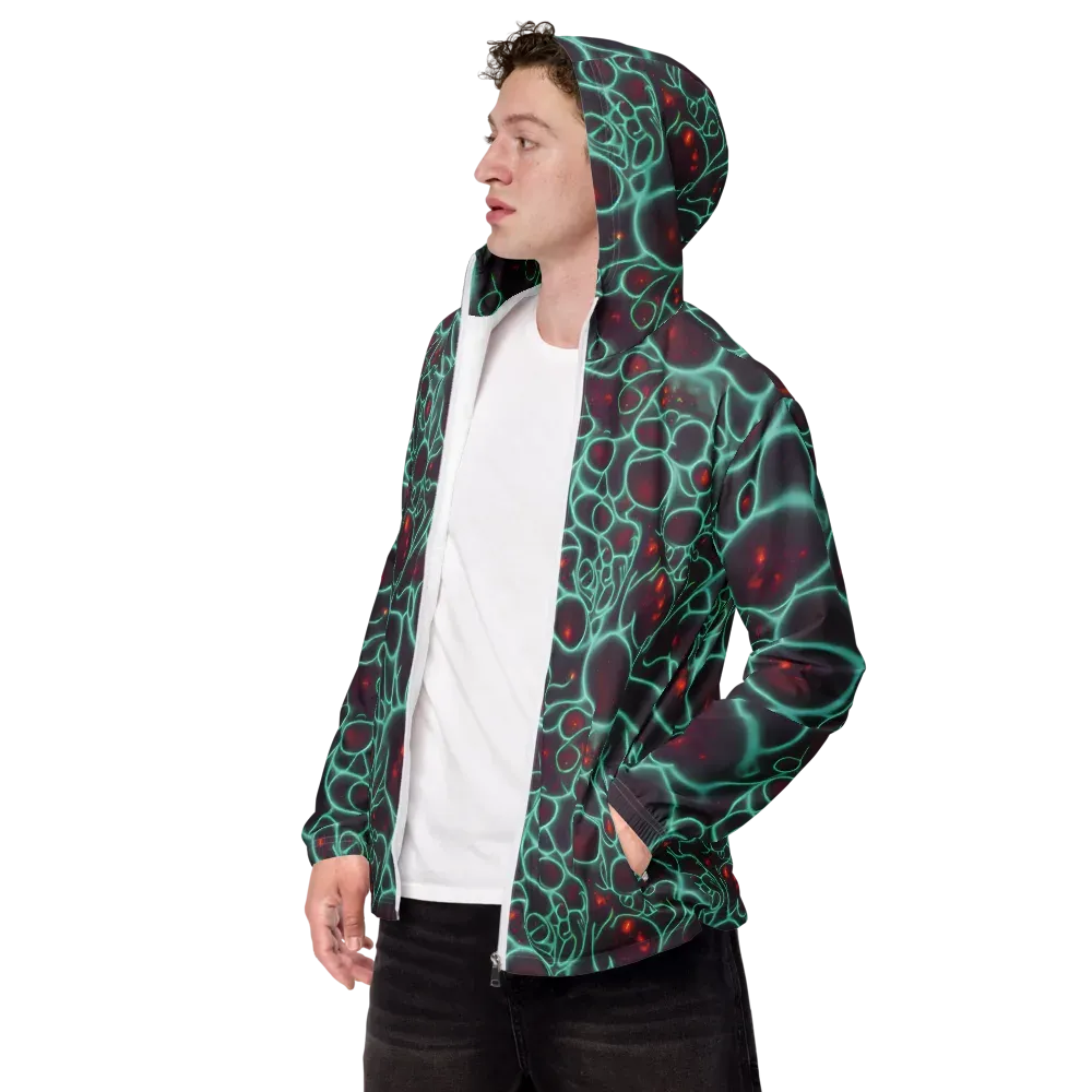 Kerstens Circuit on Men's Windbreaker — Left Front