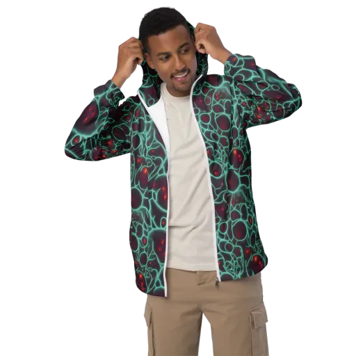 Kerstens Circuit on a Men's Windbreaker