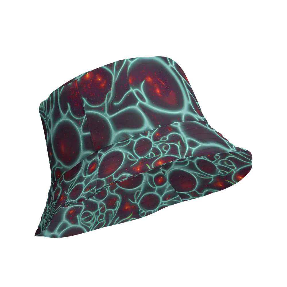 Kerstens Circuit on Reversible Bucket Hat — Product details Outside