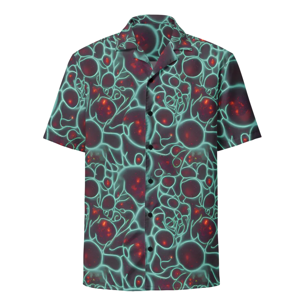 Kerstens Circuit on Button Shirt — Front